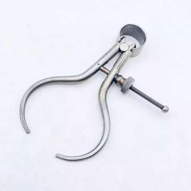 L.S. Starrett 275A 3” Spring-Type Outside Calipers Round Legs - Solid Nut