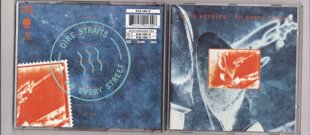 Cd Album-Dire Straits-On Every Street-Vertigo-London
