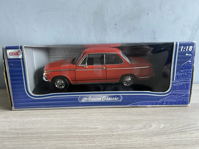 Anson 1/18 Diecast 30393 - BMW 2002 Turbo Blanche - Occasion