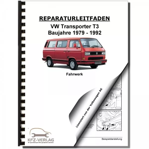 VW Transporter/Bus T3 (79-92) Fahrwerk Lenkung Bremsanlage - Reparaturanleitung