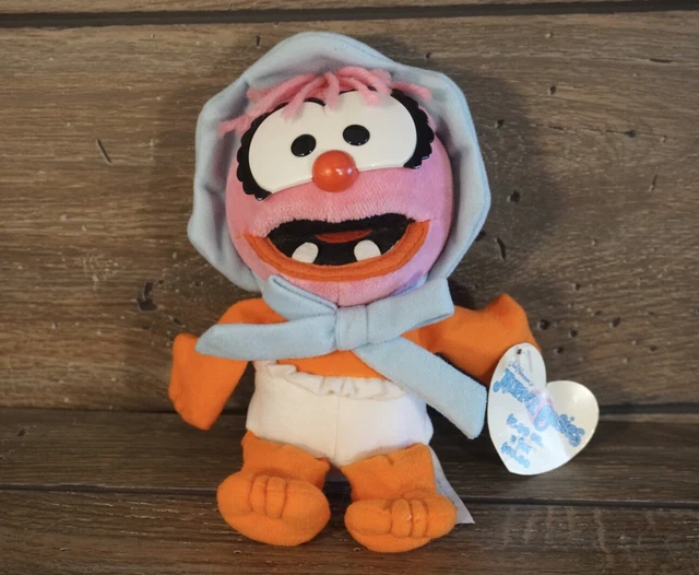 JIM HENSON'S MUPPET BABIES PLUSH Animal Doll Vintage TOY PLAY 1980s