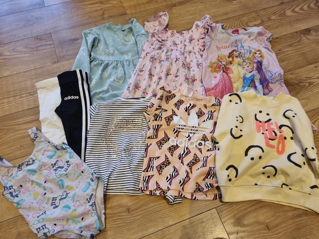 Abbigliamento Ragazza 4-5 Anni Pacchetto Abito Top Jumpers Next Adidas GC