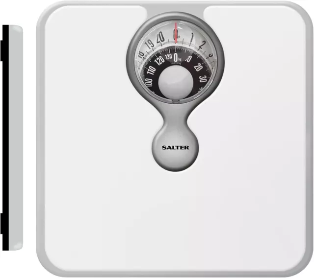 Salter ‎484 WHDR Mechanical Bathroom Scale - White