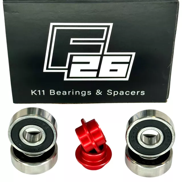 Fantic26 Stunt Scooter Bearings Radlager Kugellager Set 608 2 RS (4stk.) Abec 11