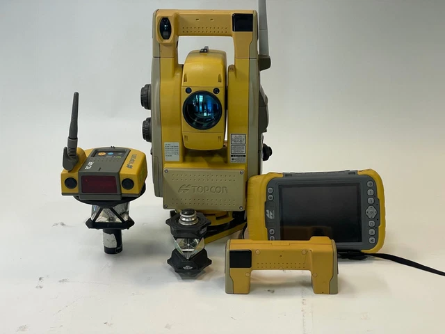 Topcon Rc5 Rover TOPCON QS5A 5& Robotic Total Station & Rover Kit £4,562.08 - PicClick UK