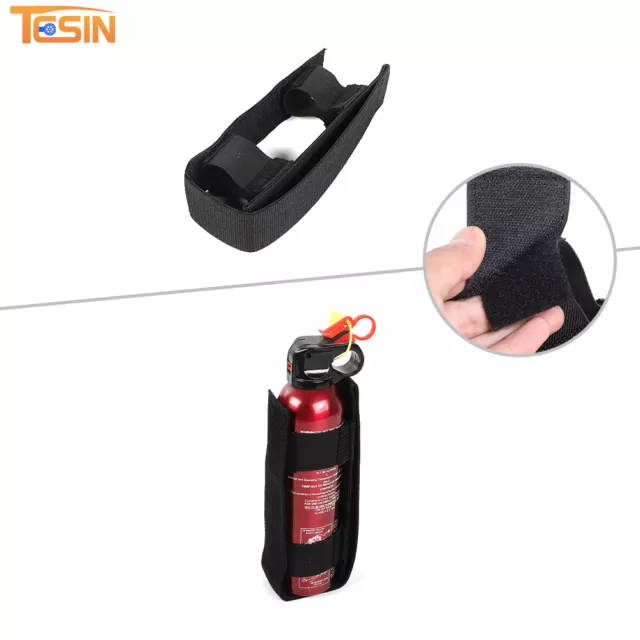 Roll Bar Fire Extinguisher Mount Holder Binding Accessories For Jeep Wrangler