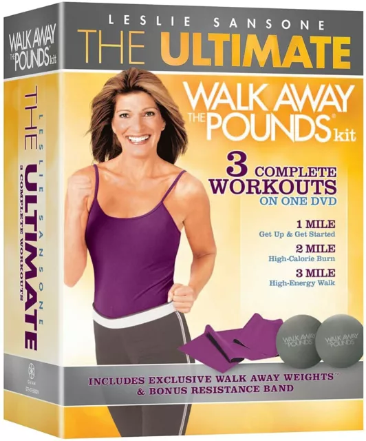 Leslie Sansone Walk Away the Pounds The Ultimate Kit - 3 Complete Workouts -