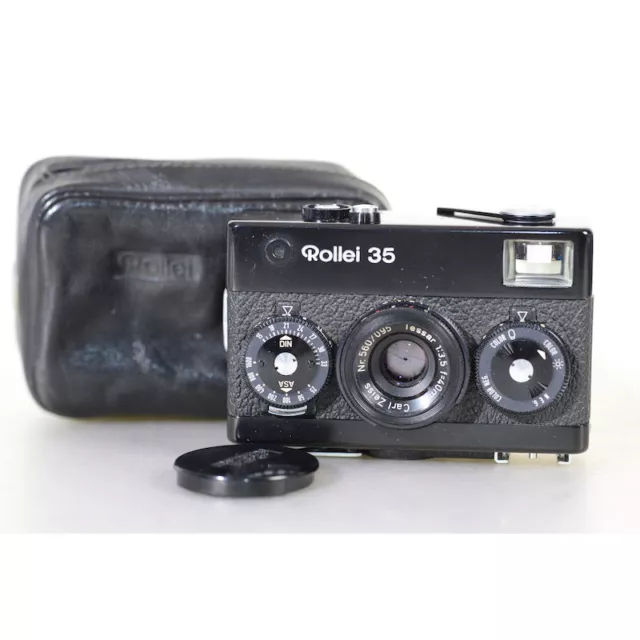 Rollei 35 Singapore Black Miniature Camera - Reisekamera - Compact Camera
