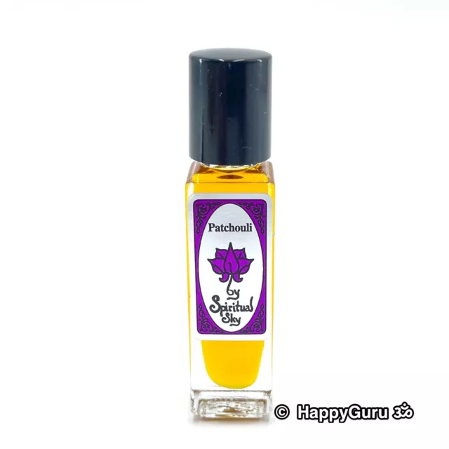 "Patchouli" Perfume Oil "Spiritual Sky" 8ml Bottle ॐ Happy Guru ☮