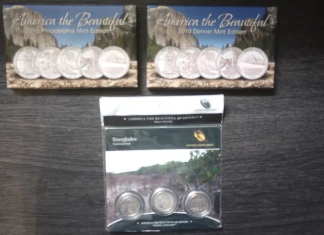 2010 ATB Quarter Denver & Philadelphia 20 coin collection