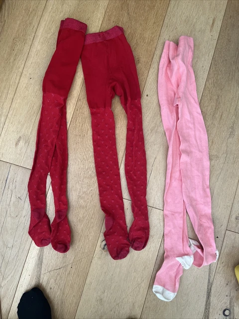 Bundle of Girls tights age 9-10 years