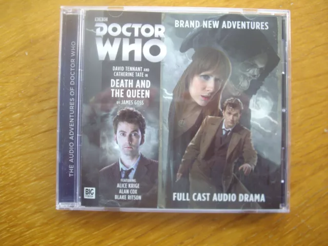 Doctor Who Death and the Queen, 2016 Big Finish Audio Book CD