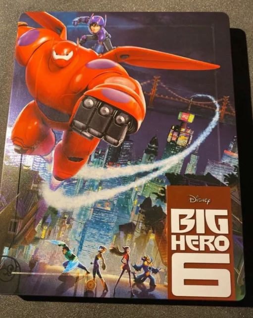 Les Nouveaux Heros / Big Hero 6 Bluray 3D Steelbook Walt Disney