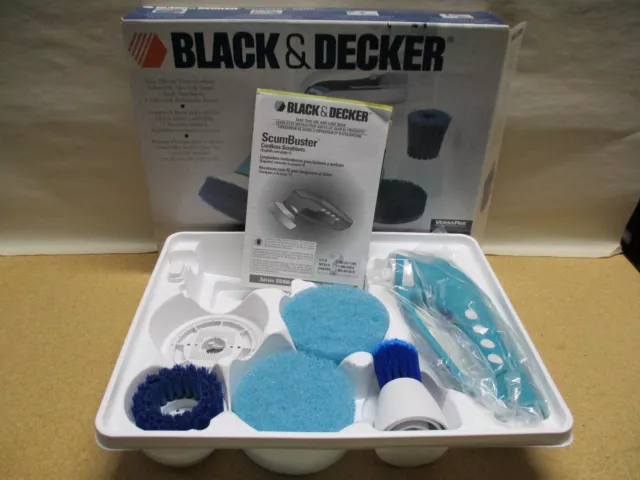 BLACK+DECKER Scumbuster Pro Rechargale Power Scrubber, BHPC210 