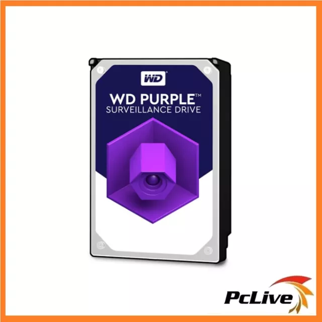 Western Digital WD Purple 2TB Surveillance Hard Drive SATA 64MB Cache 3.5" HDD