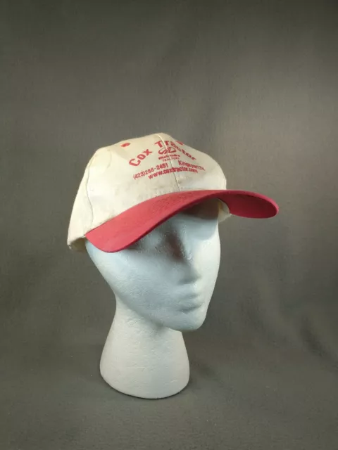 Vintage 70s Thrashed Farmer Trucker Hat Cap Tractor Supply Cotton Snap Back...