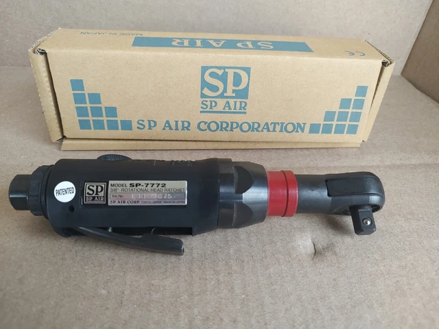 SP Air 3/8" Rotational Head Air Ratchet