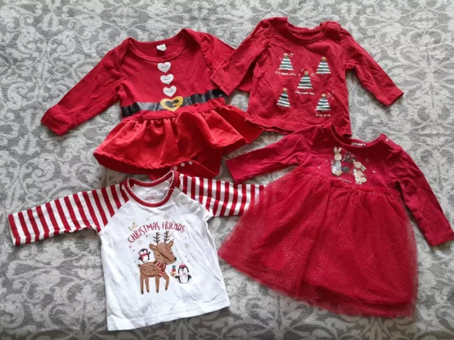 Girls Christmas Bundle 3-6 Months Shein Primark Peter Rabbit