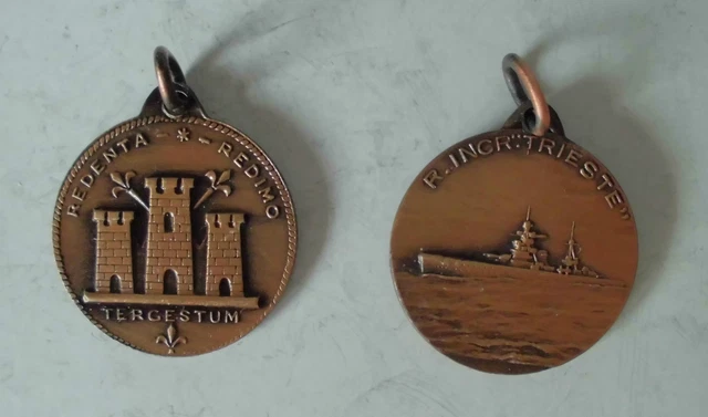 MEDAGLIA REGIA MARINA Regio Incrociatore Trieste EUR 13,00 PicClick IT