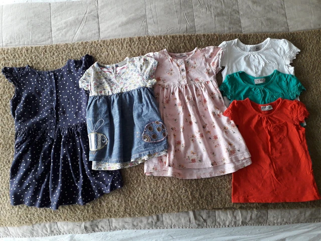 Girls Summer Clothes Bundle from Next - Age 2-3 Years