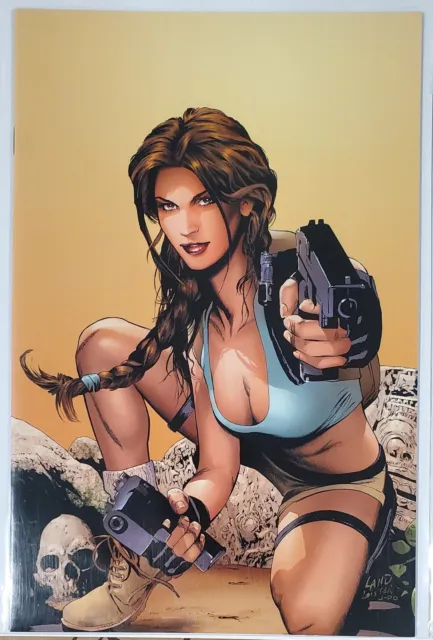 Tomb Raider #40 Virgin Greg Land Variant #164/1000 Top Cow DF COA Dynamic Forces