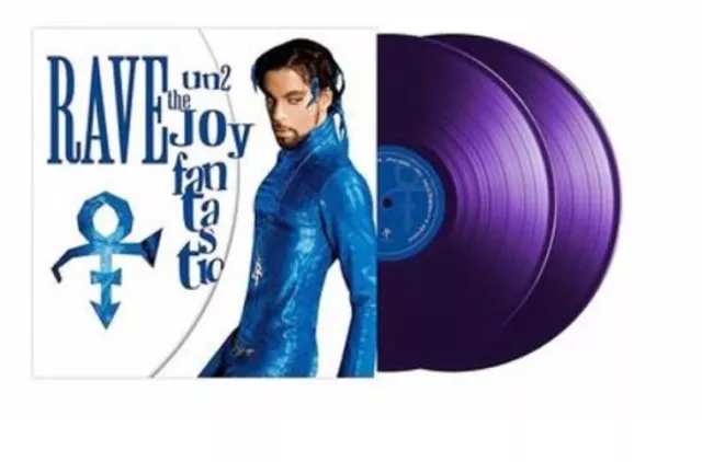 PRINCE Rave Un2 To The Joy Fantastic LP Vinyle Violet USA Edition Limitee NEUF