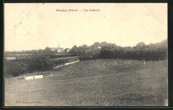 CPA Bouhy, Vue Générale 1919