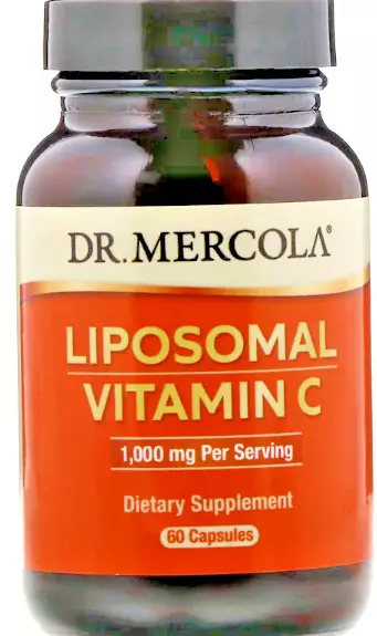 Vitamine C Liposomal 1000 MG (60 Gélules) Dr.Mercola - Supplément Alimentaire