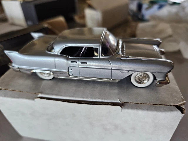 1957 Cadillac Eldorado Brougham Blue Au 1/43 Brooklin Brk 27 A