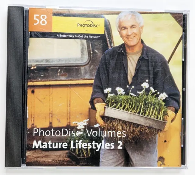 Foto de archivo PhotoDisc Volumes 58, Mature Lifestyles 2, CD libre de regalías 336