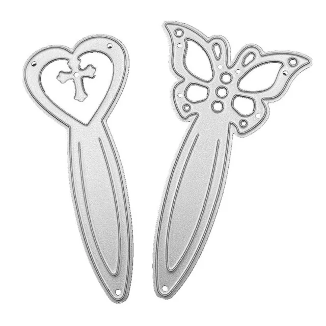 2Pcs Carbon Steel Easter for Butterfly for Cutting Die Embossing Stencil T