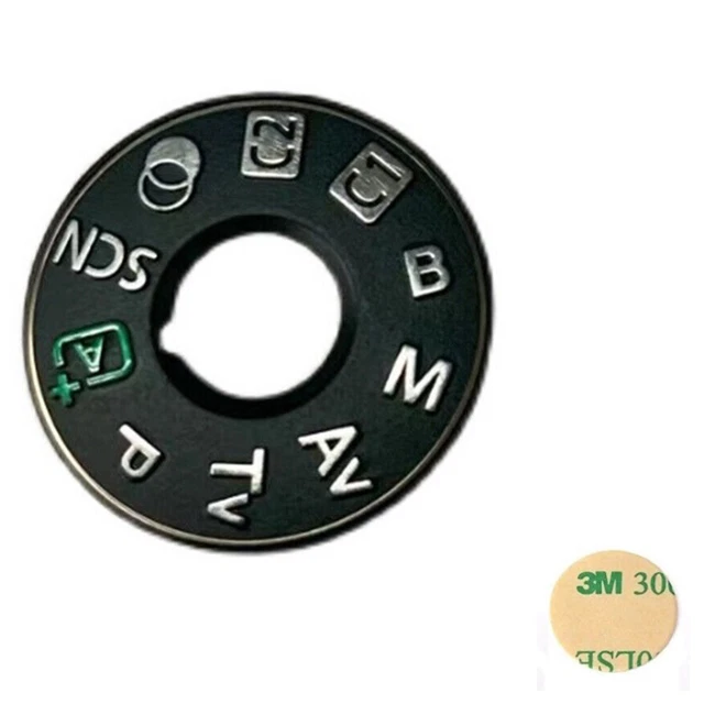 Canon Service Sticker NEW DIAL MODE Plate Interface Cap Sticker for Canon EOS 90D Camera ...