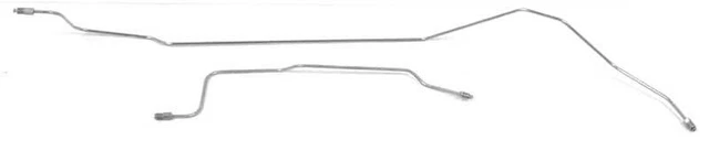 1966-67 Mopar B-Body With Dana Rear End 2 Piece Stainless Steel Rear Axle Brake