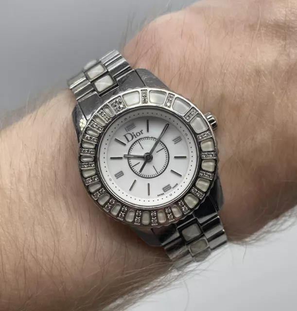 Christian Dior Christal Diamond CD112113 Swiss Made Ladies Quartz Watch