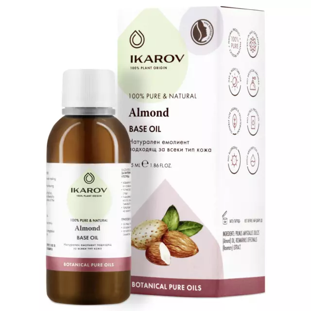 Ikarov Pure Almond oil Essential oil 55 ml