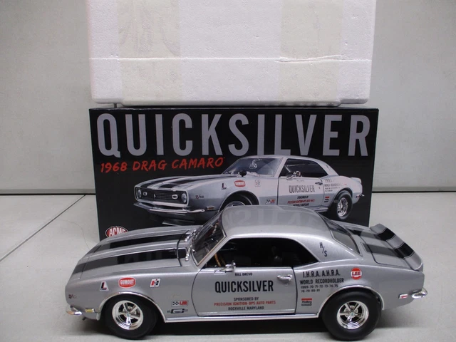 ACME 1968 Drag Camaro ACME DIECAST A1805725 1:18 Scale 1969