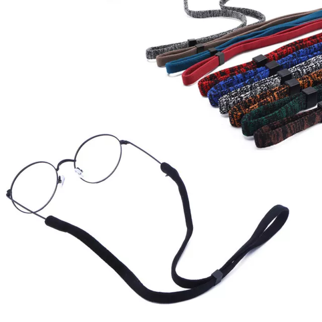 Occhiali Catena Cordino Cinturino Occhiali da Sole Lettura Neckholder Sport Cinghia 3X↑