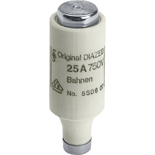 Siemens 5SD611 Inserto fusibile Misura fusibile = DIII 63 A 750 V/AC 5 pz.