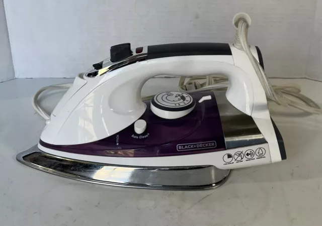 Black and decker clearance pro steam ir1350s