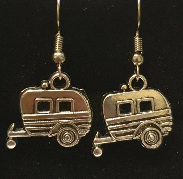 Wohnwagen Ohrringe Drop Dangle Mütter Tag Ostern Geschenk!