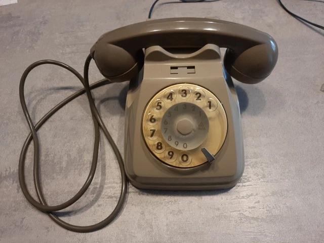Telefono a disco SIP/Italtel vintage Anni 70