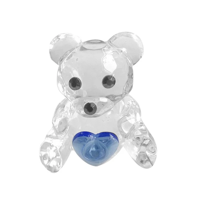 Figurine En Cristal 3d Fournitures De Douche De Bébé Cadeaux Miniatures