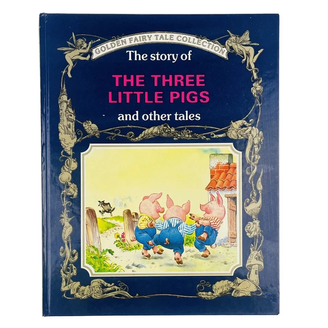 VINTAGE THE STORY of The Three Little Pigs & Other Tales Picture Book ...