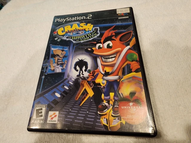 CRASH BANDICOOT: THE Wrath of Cortex (Sony PlayStation 2, 2002) PS2 ...