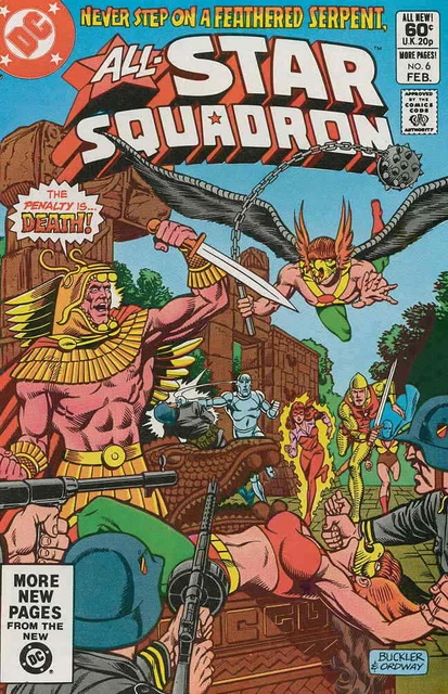 All-Star Squadron #6 FN; DC | we combine shipping