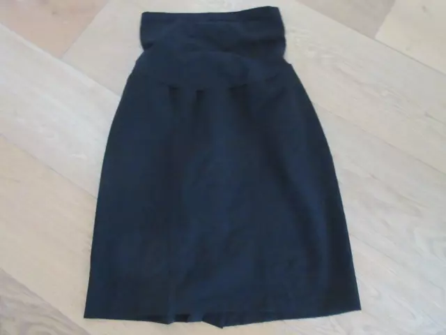 Ladies Motherhood black maternity skirt, pull on,  size S