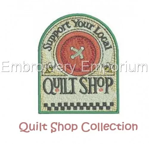 Quilt Shop Collection - Machine Embroidery Designs On Usb 4X4 5X7