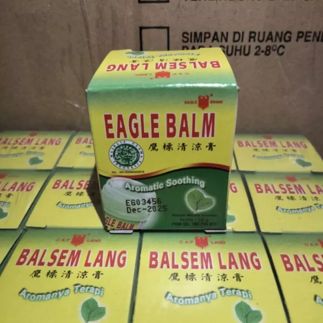 3 x Bálsamo Lang Eagle Blam 40gr Para Masaje Muscular Cuello Músculo Dolor Balsem Lang