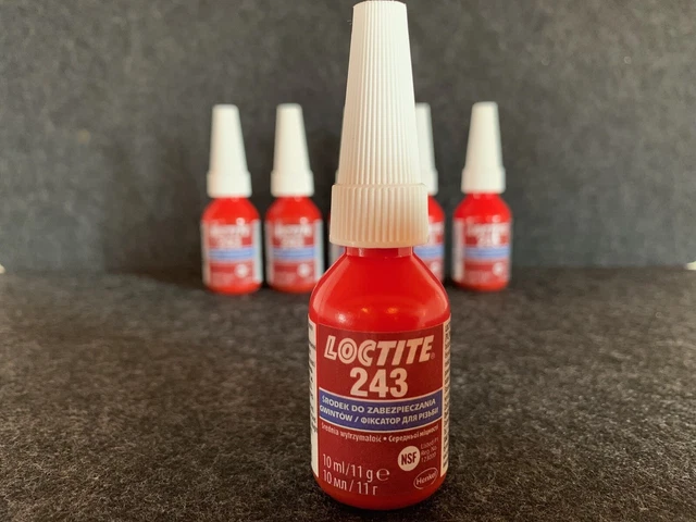 Loctite 243 Schraubensicherung von Henkel 10ml. Mittelfest Blau