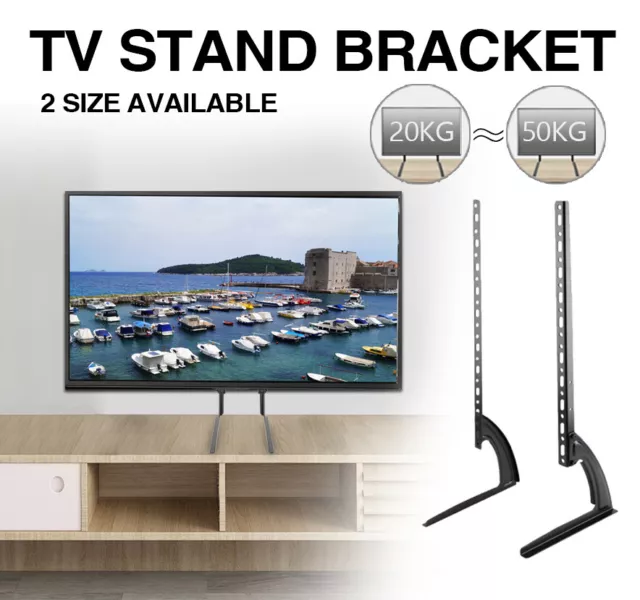 Universal pedestal tv stand 75 inch discount